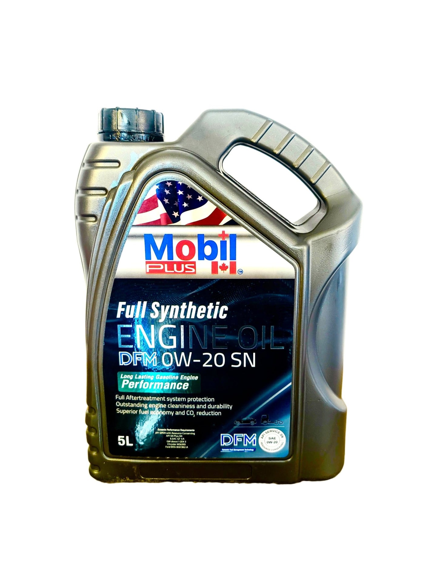 SAF 0W - 20 API SN Full Synthetic Engine Oil 5L - Peak Performance Oils