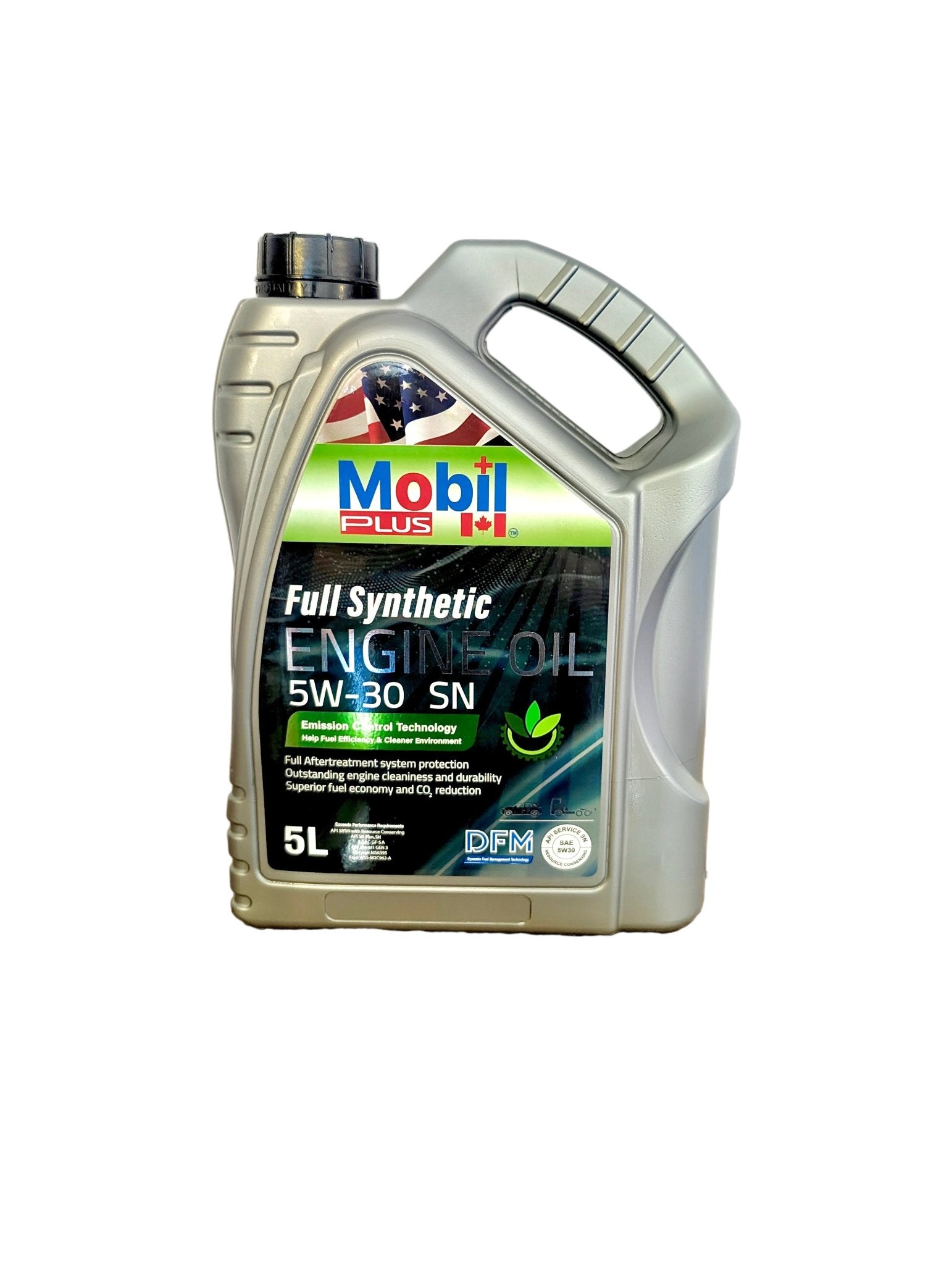 SAF 5W - 30 (ECO) API SN Full Synthetic Engine Oil 5L - Peak Performance Oils